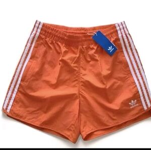 Adidas Originals Mens Sprinter Shorts Size Small Orange 5" Inseam Nwt